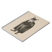 Schnauzer Lawyer 2 Notizblock (Linke Seite)