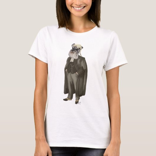 Schnauzer Lawyer 2 T-Shirt (Vorderseite)