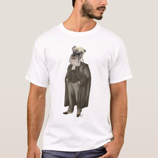 Schnauzer Lawyer 2 T-Shirt (Vorderseite)