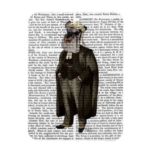 Schnauzer Lawyer Magnet (Vertikal)