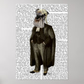 Schnauzer Lawyer Poster (Vorne)