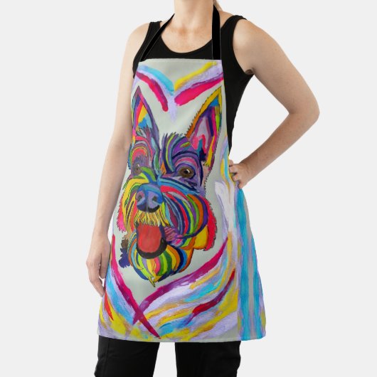 Schnauzer Liebe Schürze (InSitu)