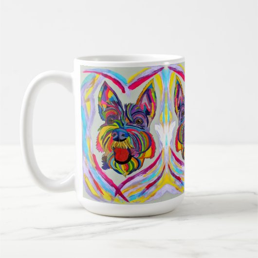 Schnauzer Liebe Tasse (Links)