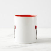 Schnauzer Liebe Zweifarbige Tasse (Mittel)