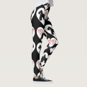 Schnauzer-Liebhaber-Leggings Leggings (Rechts)