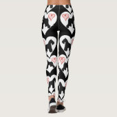 Schnauzer-Liebhaber-Leggings Leggings (Rückseite)