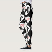 Schnauzer-Liebhaber-Leggings Leggings (Links)
