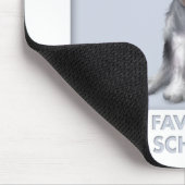 Schnauzer-Liebling Mousepad (Ecke)