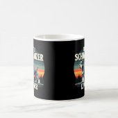 Schnauzer Lover - Retro Dog Design Kaffeetasse (Mittel)