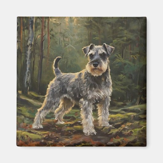 Schnauzer  magnet (Vorne)