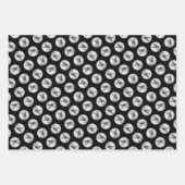 Schnauzer Malerei Riesenkroppe Original Dog Art Geschenkpapier Set (Vorderseite 3)