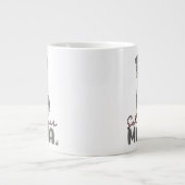 Schnauzer Mama Jumbo-Tasse (Vorderseite)