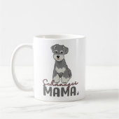Schnauzer Mama Kaffeetasse (Links)