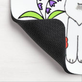 Schnauzer-Mama Mousepad (Ecke)