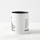 Schnauzer Mama Tasse (Zentrum)