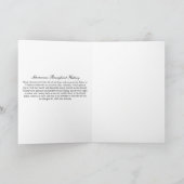 Schnauzer Marie Antoinette Faltkarte Karte (Innenseite)