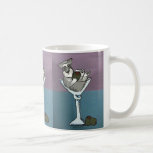 Schnauzer-Martini-Tasse Kaffeetasse