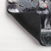 Schnauzer-Mausunterlage Mousepad (Ecke)