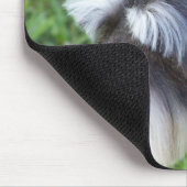 Schnauzer-Mausunterlage Mousepad (Ecke)