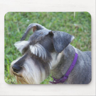 Schnauzer-Mausunterlage Mousepad
