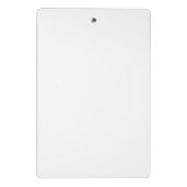 Schnauzer Mini Clipboard Klemmbrett (Rückseite)