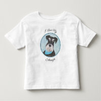 Schnauzer (Miniatur) Malerei - Niedlicher Original