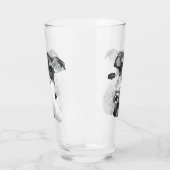 Schnauzer mit Kamera Glas (Links)
