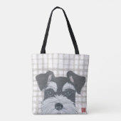 Schnauzer, modern tasche (Rückseite)
