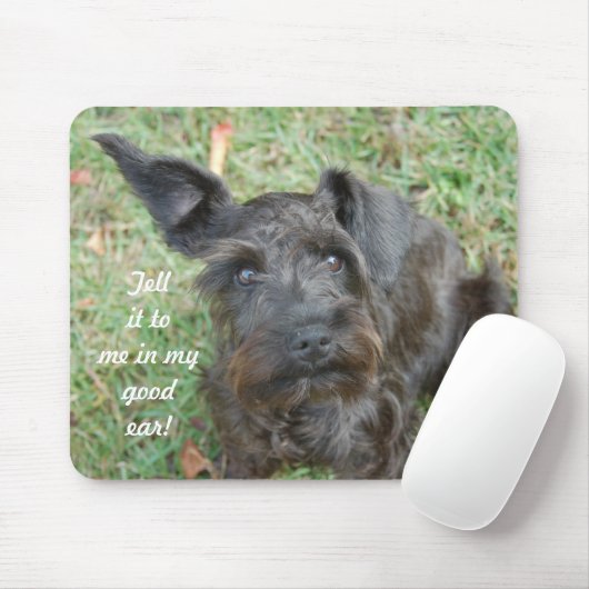 Schnauzer Mousepad (Mit Mouse)