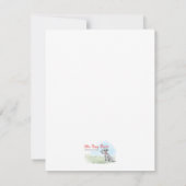 Schnauzer Note Card Dankeskarte (Rückseite)