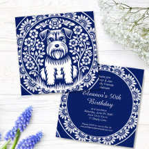 Schnauzer oder Norfolk Terrier Bezaubernde Kunst, 