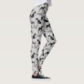 Schnauzer Paws and Bones Leggings (Rechts)