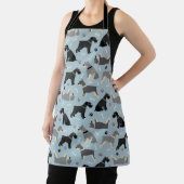 Schnauzer Paws und Knochen Schürze (InSitu)