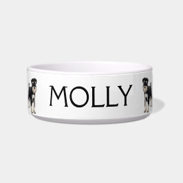 Schnauzer Personalisierte Keramik Pet Bowl Napf