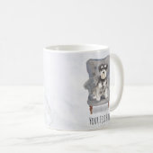 Schnauzer Personalisierte Mug Kaffeetasse (VorderseiteRechts)