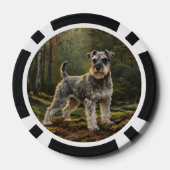 Schnauzer  pokerchips (Rückseite)