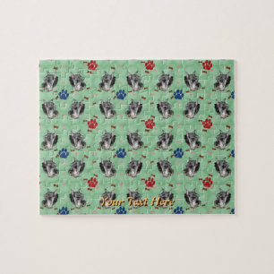 Schnauzer Portrait Puzzle