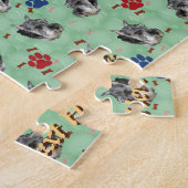 Schnauzer Portrait Puzzle (Seite)