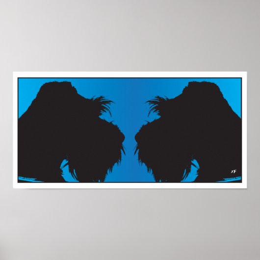 Schnauzer Poster (Vorne)