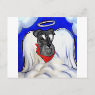 Schnauzer Postkarte