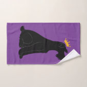 Schnauzer Prince Badhandtuch Set (Handtuch)