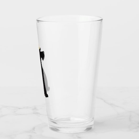 Schnauzer Prince Glas (Links)