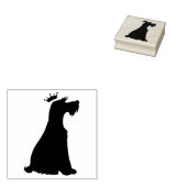 Schnauzer Prince Gummistempel (Stempel)