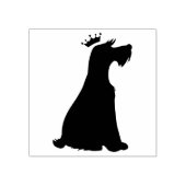 Schnauzer Prince Gummistempel (Prägung)