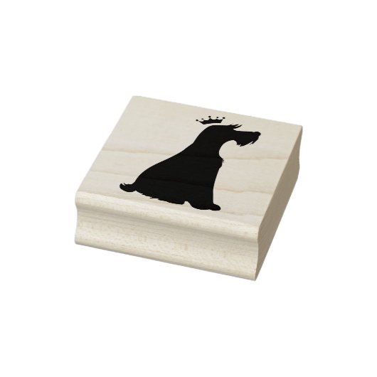 Schnauzer Prince Gummistempel (Stempel)
