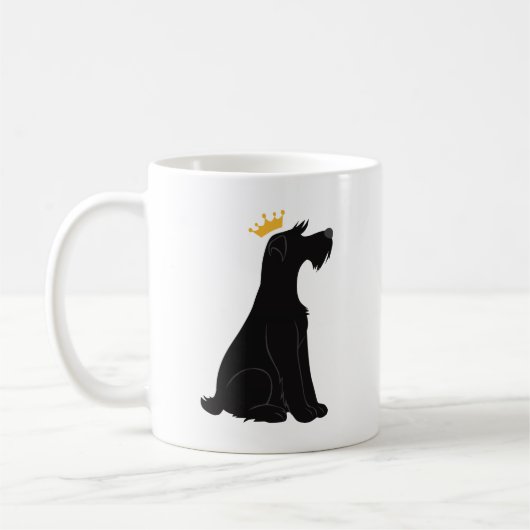Schnauzer Prince Kaffeetasse (Links)