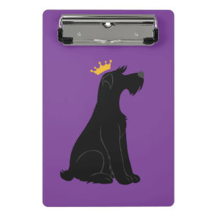 Schnauzer Prince Mini Klemmbrett