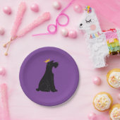 Schnauzer Prince Pappteller (Party)