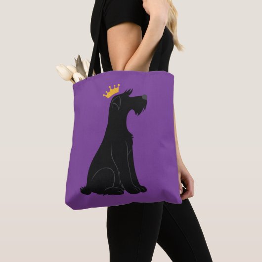 Schnauzer Prince Tasche (Von Nahem)