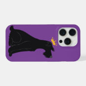 Schnauzer Prinz iPhone Hülle (Rückseite (Horizontal))